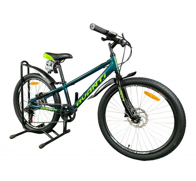 Велосипед 24" Avanti RIDER 2026 зелений із чорним Велосипед 24" Avanti RIDER 2026 зелений із чорним