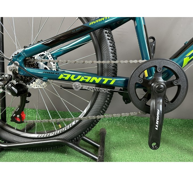 Велосипед 24" Avanti RIDER 2026 зелений із чорним