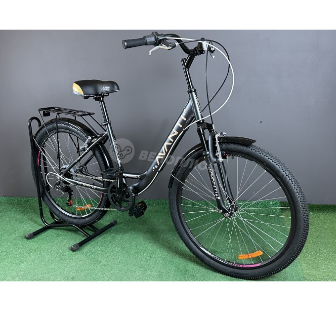 Велосипед 26" Avanti FIERO 6 SPD 2024 чорний Велосипед 26" Avanti FIERO 6 SPD 2024 чорний