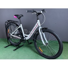 Велосипед 26" Avanti BLANCO RIGID 2024 біло-рожевий