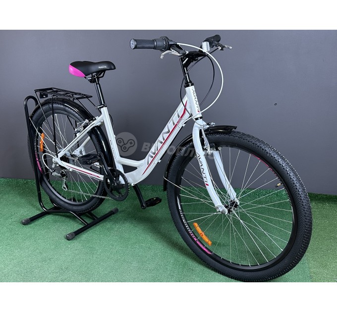 Велосипед 26" Avanti BLANCO RIGID 2024 бело-розовый
