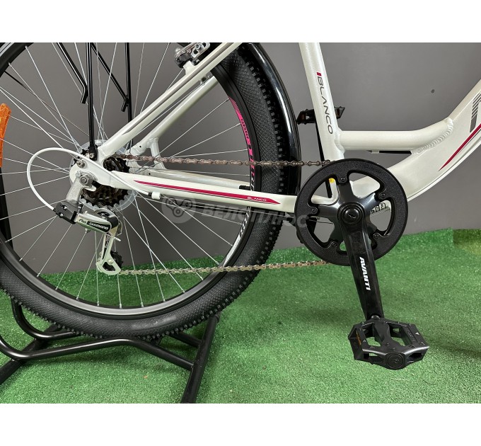 Велосипед 26" Avanti BLANCO RIGID 2024 бело-розовый