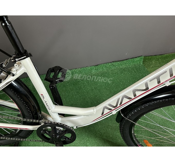 Велосипед 26" Avanti BLANCO RIGID 2024 бело-розовый