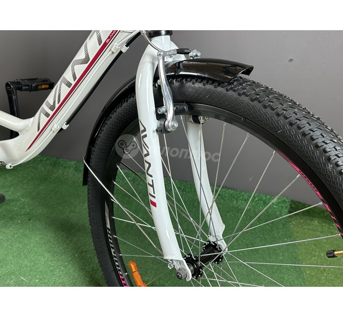 Велосипед 26" Avanti BLANCO RIGID 2024 бело-розовый
