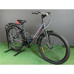 Велосипед 26" Avanti BLANCO RIGID 2024 синій із червоним