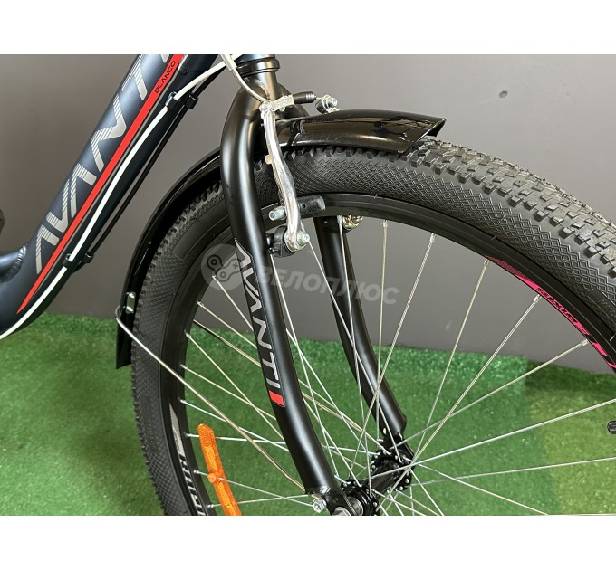Велосипед 26" Avanti BLANCO RIGID 2024 синій із червоним
