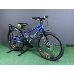 Велосипед 24" Avanti RIDER (rigid disk) 2024 синій із зеленим
