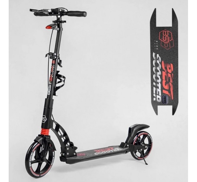 Біговел двоколісний Best Scooter 60054-R чорно-червоний