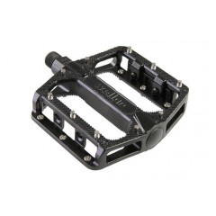 Педалі Wellgo B155DU, алюміній, 112x100, полімерні (DU), чорний