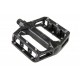 Педалі Wellgo B155DU, алюміній, 112x100, полімерні (DU), чорний