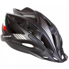 Шолом велосипедний з козирком СIGNA WT-036 чорний