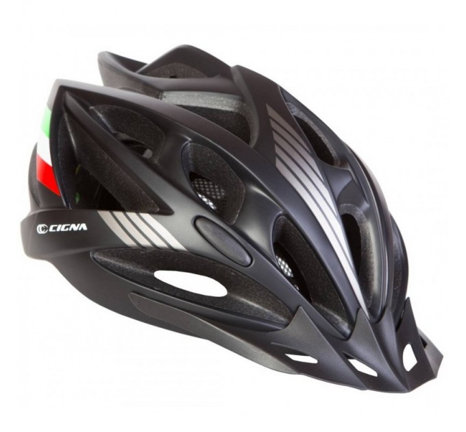 Шолом велосипедний з козирком СIGNA WT-036 чорний Шолом велосипедний з козирком СIGNA WT-036 чорний