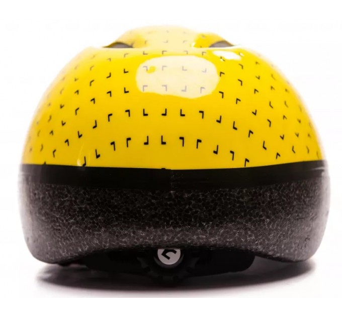 Шолом дитячий Green Cycle FLASH жовто-чорний лак