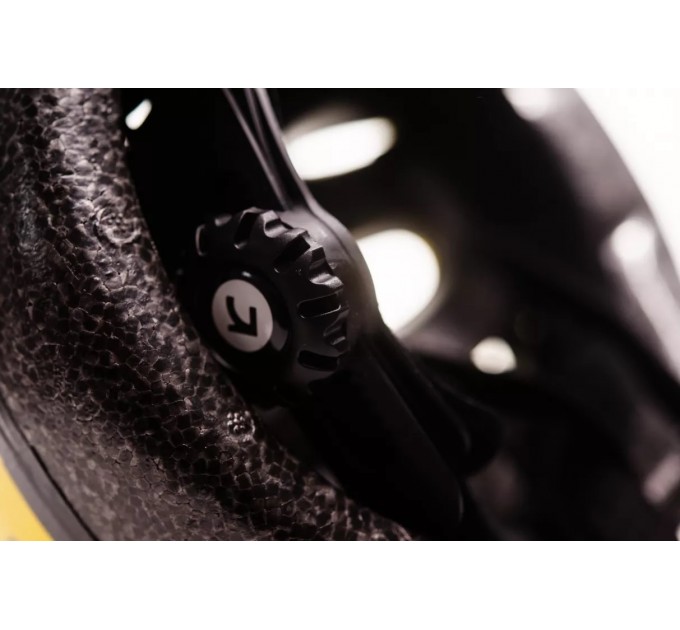 Шолом дитячий Green Cycle FLASH жовто-чорний лак