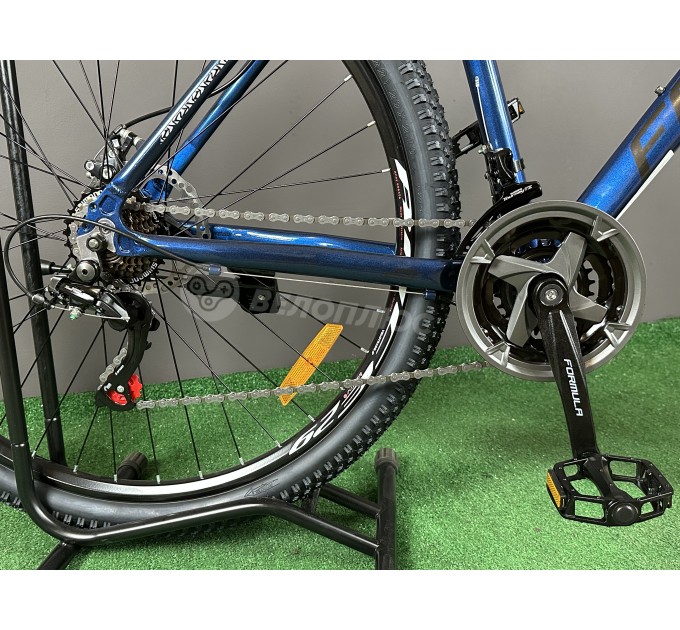Велосипед AL 29" Formula MOTION DD FR 2025 синьо-чорний