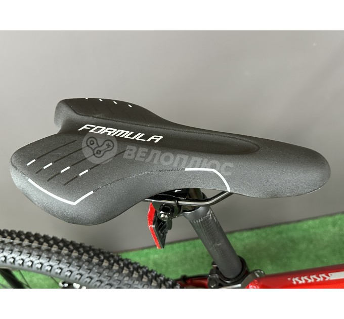 Велосипед AL 27,5" Formula MOTION DD FR 2025 красно-серебристый