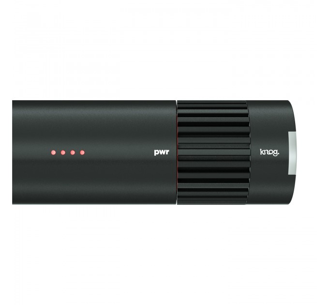 Велосипедна фара Knog PWR Trail (1100 lm) POWERBANK, чорна