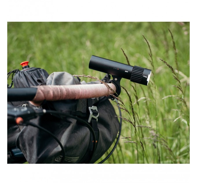 Велосипедна фара Knog PWR Trail (1100 lm) POWERBANK, чорна