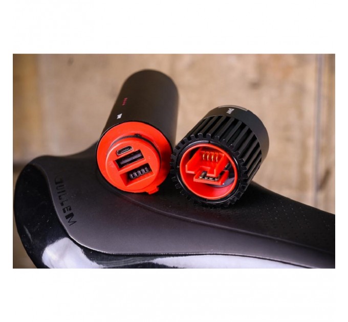 Велосипедна фара Knog PWR Trail (1100 lm) POWERBANK, чорна