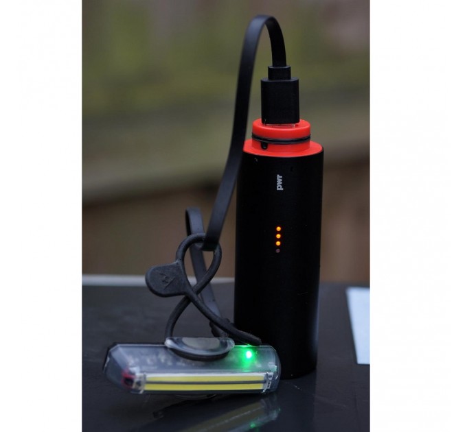 Велосипедна фара Knog PWR Trail (1100 lm) POWERBANK, чорна