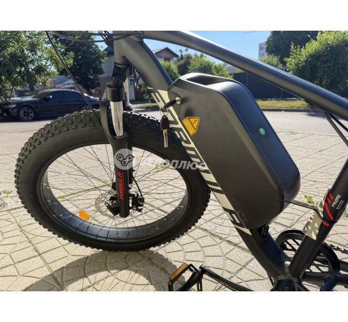 Велосипед AL 26" Formula ePALADIN DD FR 48V 15.6Ah 500W 2026 чорний (матовий)