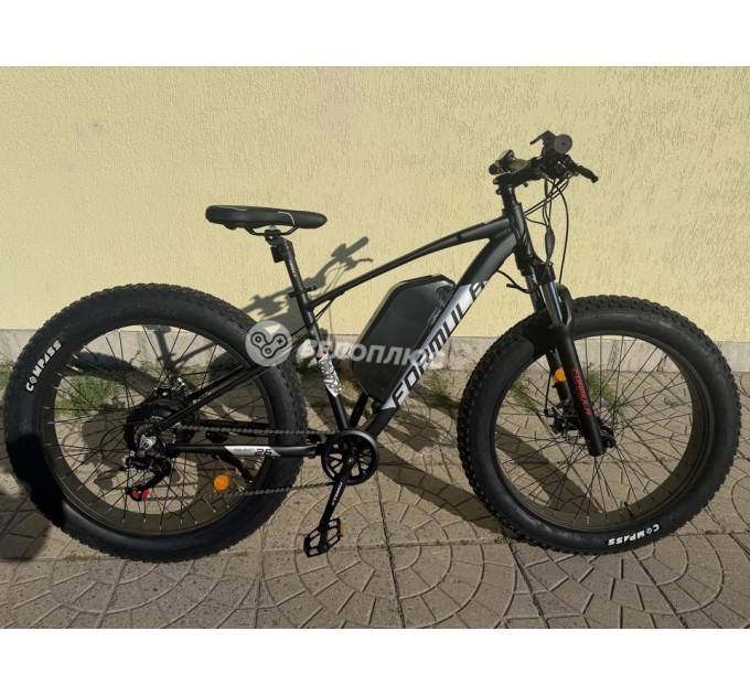 Велосипед AL 26" Formula ePALADIN DD FR 48V 15.6Ah 500W 2026 чорний (матовий)