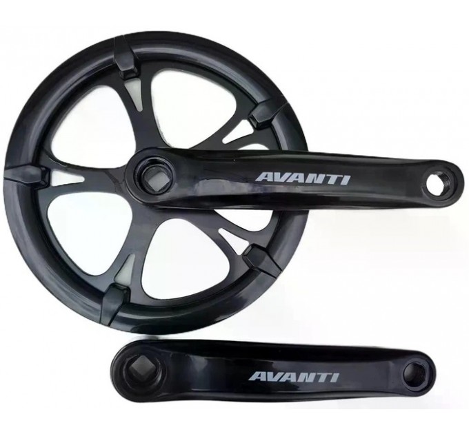 Шатуни Avanti Single GS-P313 L:170 46T, чорний