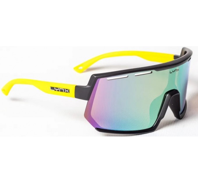 Окуляри LYNX Atlanta BY, matt black / matt yellow