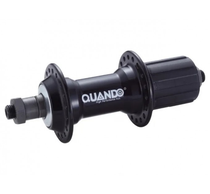 Втулка задня Quando KT-AR8R 36Н 8/9/10 шв., V-brake, касетна, чорна