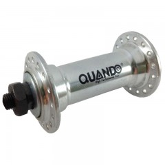 Втулка передня Quando KT-A15F-32H алюміній, V-Brake, ексцентрик, чорна