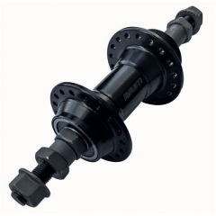 Втулка задня Avanti AV-02R 36H алюміній, пром.підшипн., гайка, V-Brake, різьбова 6/7 шв. чорна