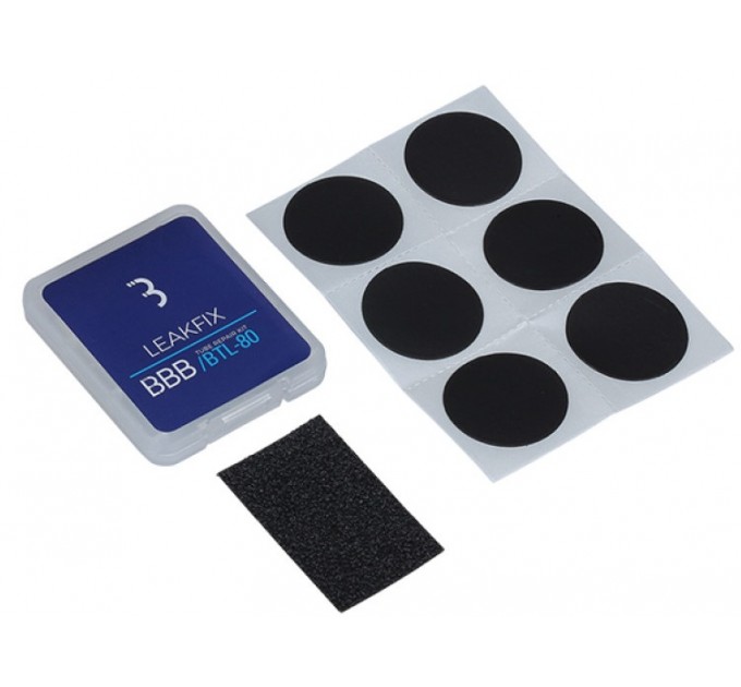 Латки BBB BTL-80 набір (6 шт.) LeakFix клейкі