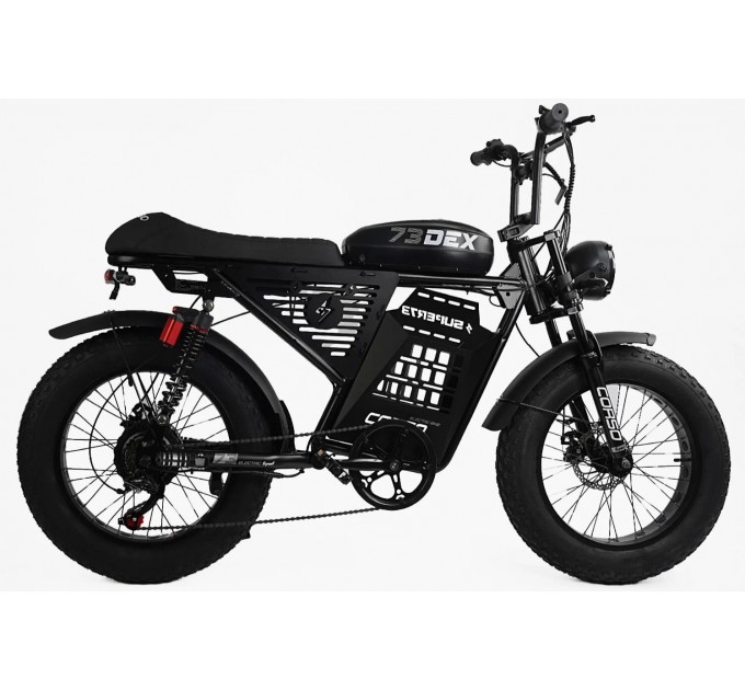 Велосипед ST 20"+ Corso DEX-73 48V 18AH 500W 2025 чорний Велосипед ST 20"+ Corso DEX-73 48V 18AH 500W 2025 чорний