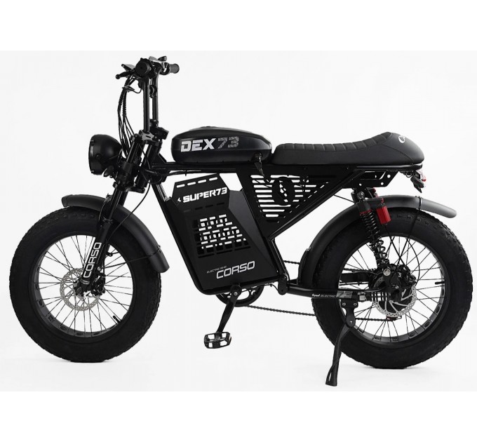Велосипед ST 20"+ Corso DEX-73 48V 18AH 500W 2025 чорний