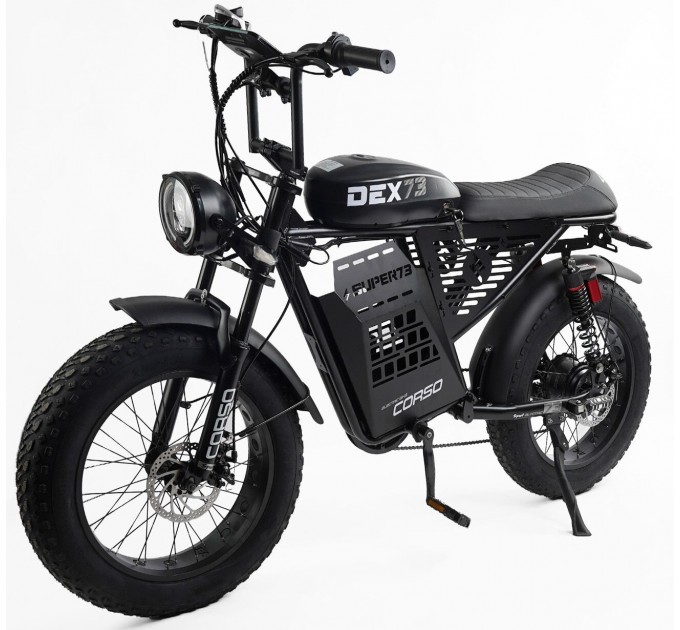 Велосипед ST 20"+ Corso DEX-73 48V 18AH 500W 2025 чорний