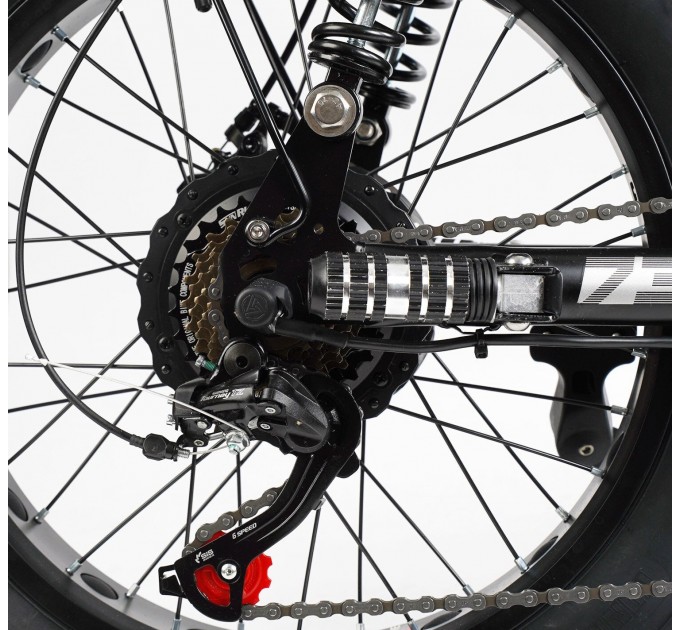 Велосипед ST 20"+ Corso DEX-73 48V 18AH 500W 2025 чорний