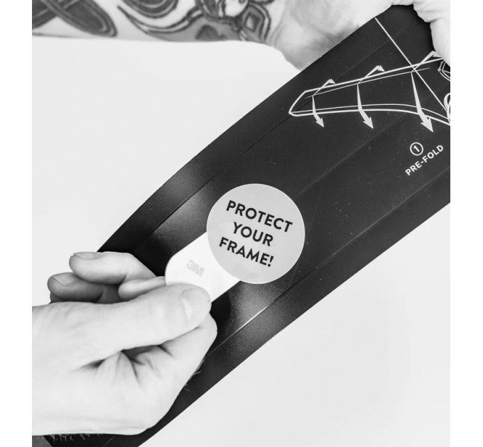 Крило заднє Fendor Bendor Regular ASS SAVERS, Black