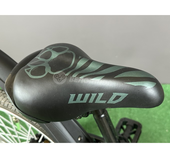Велосипед ST 18" Formula WILD BH 2024 зеленый с черным