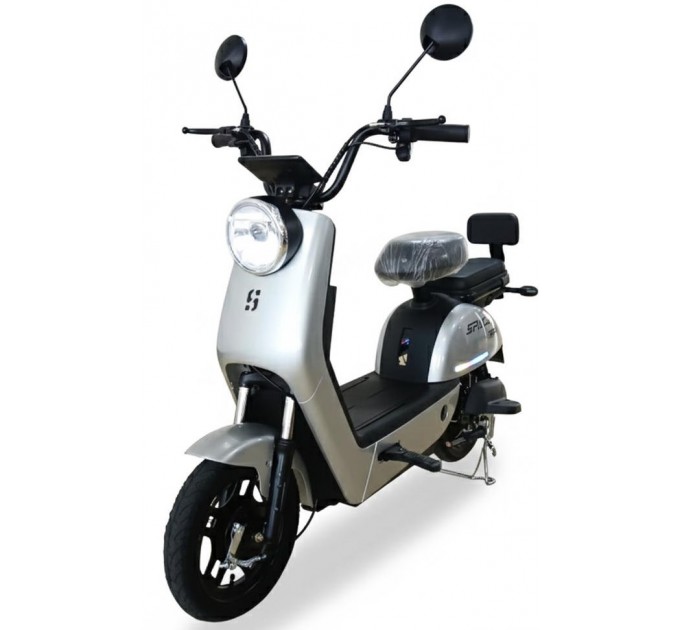 Велосипед 14" Space TRITON 60V 20Аh 800W 2026 срiблястий