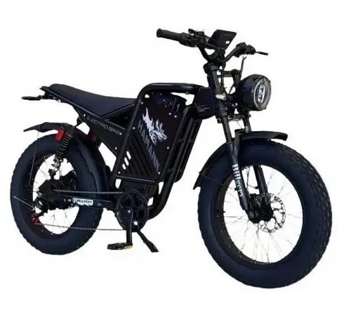 Велосипед ST 20" Billgery Hamman 48V 18AH 1000W 2026 чорний Велосипед ST 20" Billgery Hamman 48V 18AH 1000W 2026 чорний