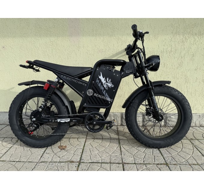 Велосипед ST 20" Billgery Hamman 48V 18AH 1000W 2026 чорний