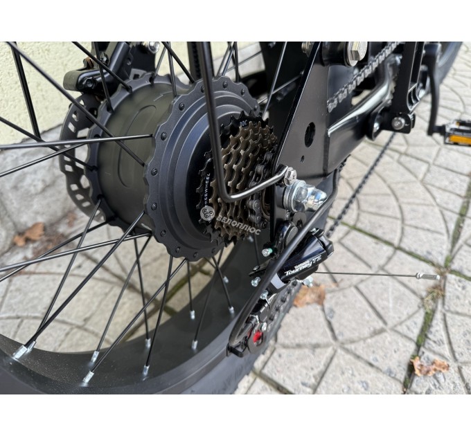 Велосипед ST 20" Billgery Hamman 48V 18AH 1000W 2026 чорний