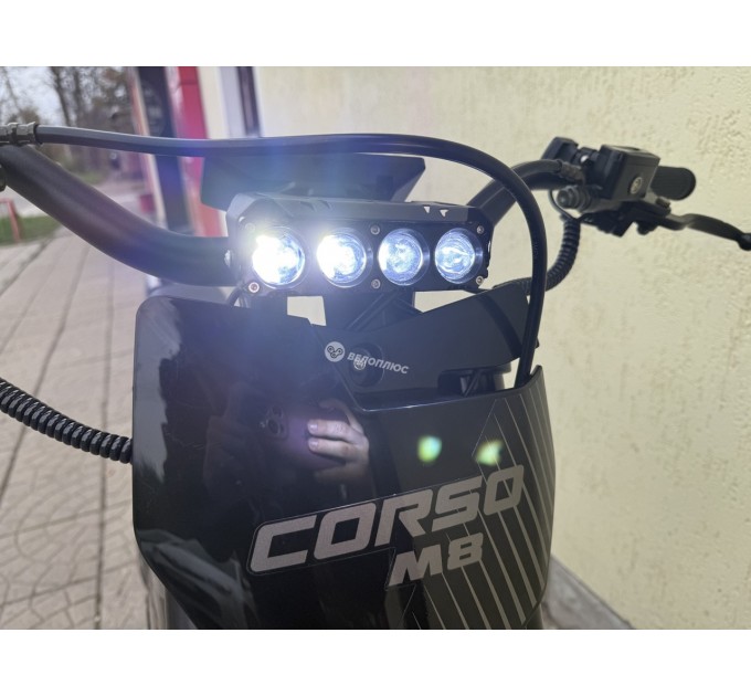 Велосипед ST 19"/17" Corso Raze M8 72V 35AH 2999W чорний