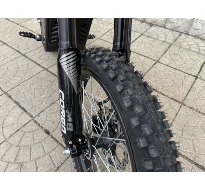 Велосипед ST 19"/17" Corso Raze M8 72V 35AH 2999W чорний