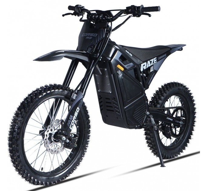 Велосипед ST 19"/17" Corso Raze M8 72V 35AH 2999W чорний Велосипед ST 19"/17" Corso Raze M8 72V 35AH 2999W чорний