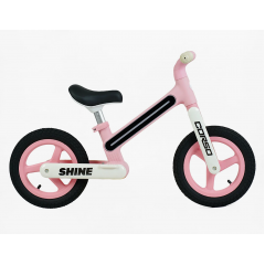 Велобіг NL 12" Corso SHINE рожево-білий
