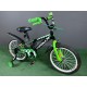 Велосипед ST 18" Formula WILD 2021 черно-зеленый с белым