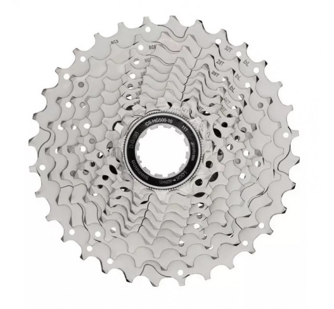 Касета SHIMANO CS-HG500-10 10шв. 11-34T, срібляста