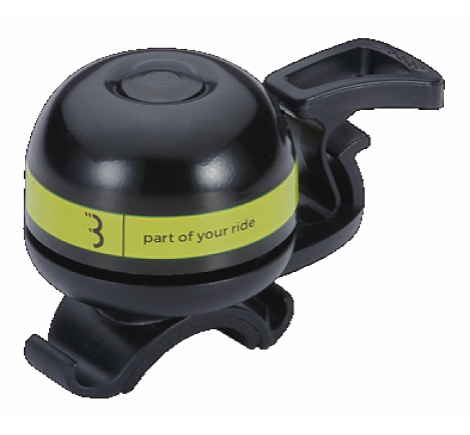 Дзвінок BBB BBB-14 "EasyFit Deluxe" чорно-жовтий