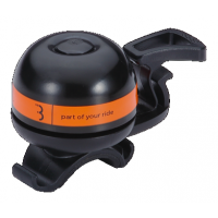 Дзвінок BBB BBB-14 "EasyFit Deluxe" чорно-помаранчевий